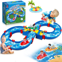 Water Park Playset 50PCS DIY Table Beach Toy on Backyard Summer outside Activity - £54.23 GBP
