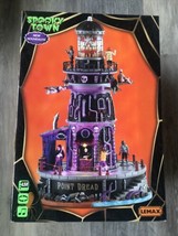 Lemax Spooky Town Nib 2021 Point Dread Lighthouse Halloween Hard To Find! - £117.64 GBP