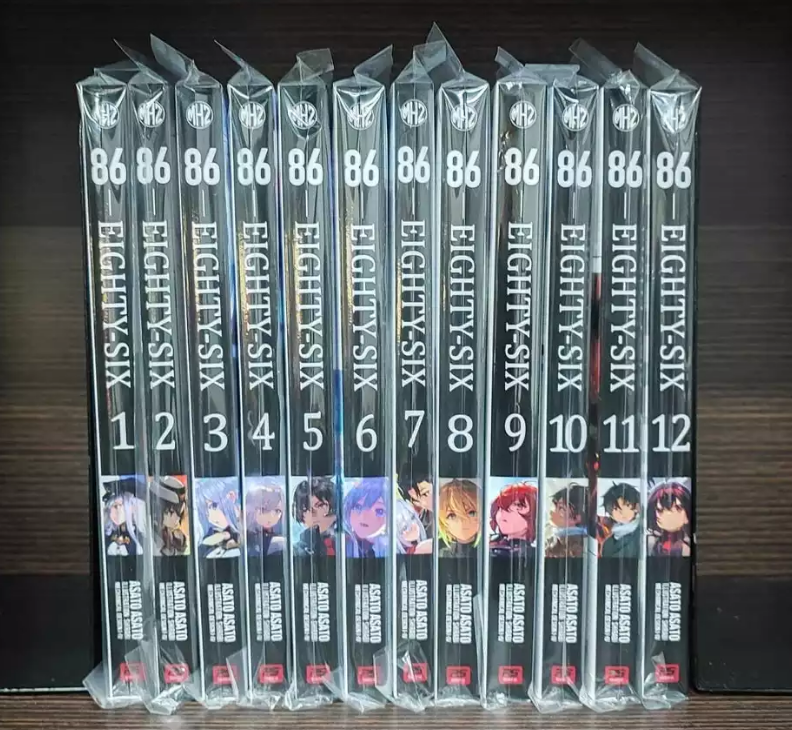 86 EIGHTY-SIX Light Novel (FULL SET) Volume 1-12 English Version Book - $189.99