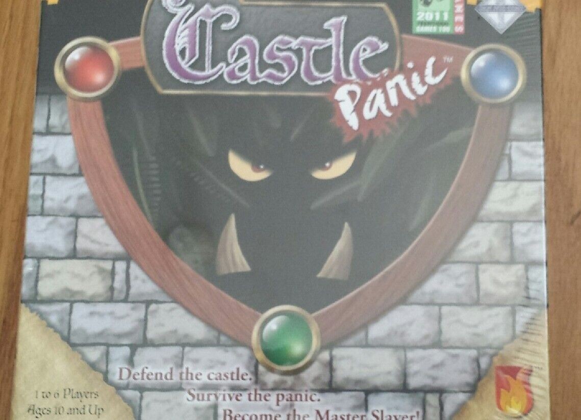 Castle Panic Board Game Complete Fireside Games Defend The Castle Fun Aw... - $25.00
