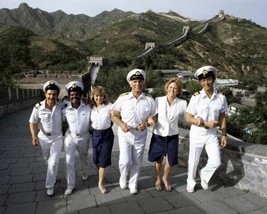 The Love Boat Gavin McLeod &amp; cast walk the Great Wall of China 8x10 real... - $10.99