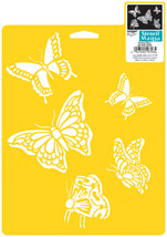 Stencil Mania Stencil 7&quot;X10&quot; Butterflies - £8.88 GBP