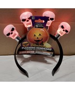 Halloween Light Up Flashing Headband 4 LED Magic Seasons 3 Modes NIB 271B - $6.68 CAD