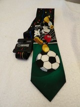 Vintage Tie Mickey Unlimited Silk Soccer New - £3.85 GBP