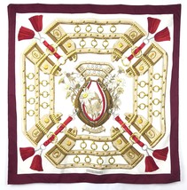 Hermes Caty Latham&#39;s Aux Champs is a lovely Hermes silk scarf Carre Foulard Herm - £198.85 GBP