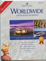 Orient Lines 1999 Worldwide Cruise Tours Vacations Catalog Marco Polo  - $27.72