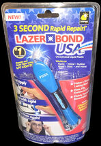 Lazer Bond 3 Second Rapid Repair &amp; Seal Liquid Plastic With UV Light Sea... - $236.56 MXN