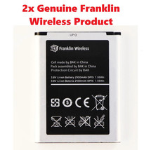 Lot of 2 Franklin Wireless Battery V604454AR (2100mAh) 3.8V for MHS900L JetPack - £15.81 GBP