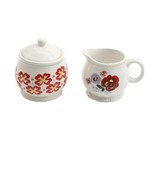 Pioneer Woman ~ Flea Market ~ Stoneware ~ Creamer &amp; Covered Sugar Bowl Set - €25,68 EUR
