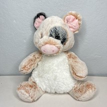 Pig Plush Aurora Spotted Percy Super Soft Pink Grey Stuffed Animal Toy 11&quot; - £9.06 GBP