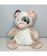 Pig Plush Aurora Spotted Percy Super Soft Pink Grey Stuffed Animal Toy 11&quot; - £8.85 GBP