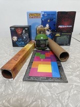 Lot Of 9 Loot Crate Gaming Collectibles. Zelda Sonic Megaman Cute But Deadly + - £53.92 GBP