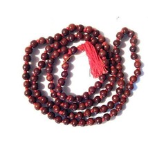 Red Sandalwood Mala / Spritual Chandan mala / Japa mala / Red chandan beads - £22.17 GBP