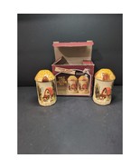 Country Farm Scenery Salt &amp; Pepper Shakers, Vintage Japan Made, Farmhous... - $13.57 CAD