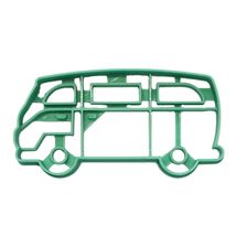 Vintage Van Hippie Style Bus Side View Cookie Cutter Made In USA PR4536 - £3.18 GBP