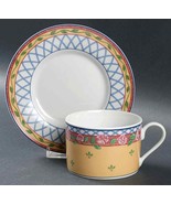 Set of  2 Trellis Rose by SAKURA Cup with Bread &amp; Butter Saucer - £13.47 GBP