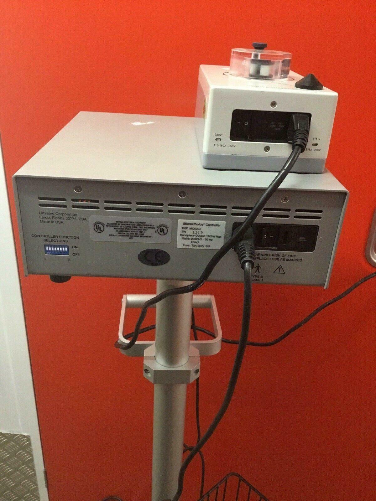 Linvatec MicroChoice Controller with footpedal and Hall irrigation syste... - $1,335.70