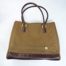 FLAWS- Diane Von Furstenberg Large Tote Shoulder Bag DVF Brown Vintage - $18.95