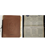 1930s antique CARROLL COUNTY md CHRISTIAN ENDEAVOR UNION SCRAPBOOK ephemera - £174.51 GBP