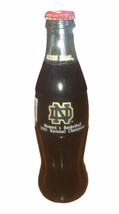 Notre Dame Women’s Basketball 2001 National Championship Coca Cola Bottle Full - £7.37 GBP