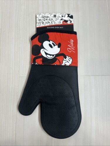 Disney Mickey Mouse Oven Silicone Glove Classic BBQ Mitt Kitchen Cooking