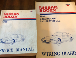 1989 Nissan 300ZX 300 Zx Servizio Riparazione Officina Negozio Manuale OEM Set W - £79.91 GBP