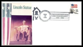 1985 US Cover - Abraham Lincoln&#39;s 176th Birthday, Springfield, Illinois &quot;1&quot; T15 - £2.17 GBP