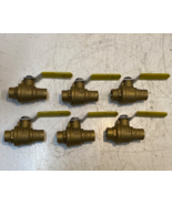 6 Qty of Jomar FIG S100N Super Balls 1/2&quot; Solder Ends 150 WSP - 600 WOG ... - $1,644.20 MXN