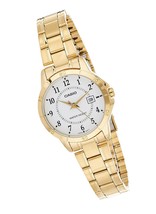 Casio Women&#39;s LTP-V004G-7B Gold Ion Plated Stainless - £138.55 GBP