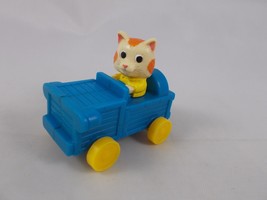 Richard Scarry Cat in Box Car Vehicle Figure toy - £3.90 GBP