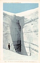 Selkirk Mountains B.C. Canada~Ice Grotto In Asulkan GLACIER~1900s Postcard - £8.35 GBP
