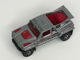 Matchbox Ridge Raider Toy Off Road Silver Red Open Top MB716 Offroading Vehicle - $2.99