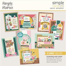 Simple Stories Simple Cards Card Kit-Noteworthy - £29.29 GBP