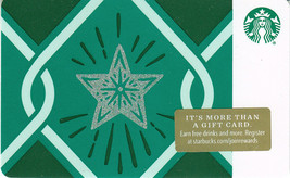 Starbucks 2018 Shining Star Recycled Collectible Gift Card New No Value - £1.58 GBP