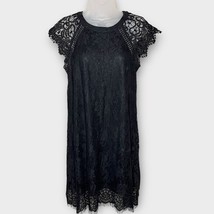 ALTAR’D STATE Black Lace Cocktail Party Mini Dress Size Small Wedding Guest - $475.91 MXN