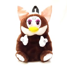 R A R E! Knockoff Chunky backpack talking brown 13&quot; furby bag adjustable... - £208.73 GBP