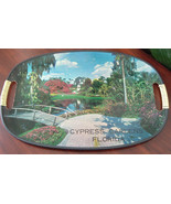 Vintage defunct Cypress Gardens Florida picture tray - $24.70