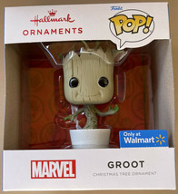 2021 Hallmark Funko POP! Baby Groot in Pot Marvel Christmas Tree Ornament New - £17.53 GBP