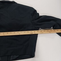 Ann Tjian for Kenar Women’s Black 2-Button Cropped Blazer Jacket Size 8 image 6