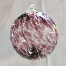 Hanging Glass Ball 4&quot; Diameter Purple Witch Ball (1) GB12 - £15.03 GBP