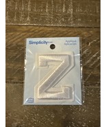 Simplicity Iron On Patch Letter Z - €10,03 EUR
