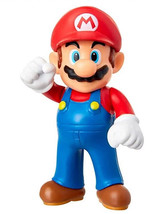 NEW Jakks 40539 World of Nintendo Super Mario 2.5-Inch MARIO. Mini-Figure - £7.60 GBP