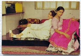 Bollywood Actor Super Star - Madhuri Dixit - Reema Lagoo - Postcard Post... - £15.98 GBP