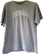 Harley Davidson T Shirt Orlando Florida Gray Mens MEDIUM Embroidered Cot... - £11.54 GBP