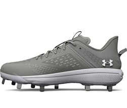 Under Armour Mens Yard Low MT Baseball Cleats  Size 11 Gray New - $56.09
