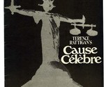 Terence Rattigan&#39;s Cause Celebre Program London 1977 Glynis Johns  - $24.72