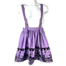 Kiki&#39;s Delivery Service Studio Ghibli Purple Suspender Skirt Med Her Uni... - $48.21