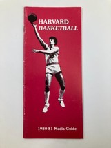 1980-1981 NCAA Harvard Crimson Basketball Official Media Guide - £11.17 GBP