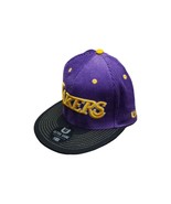 Los Angeles Lakers NBA Ultra Game Curduroy Snapback Hat Purple / Gold OSFM - £28.09 GBP