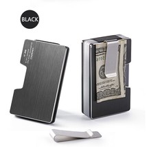   Anti  Card Holder Men Wallet Money Bag Black Slim Male Mini Smart Magic Minima - £18.37 GBP